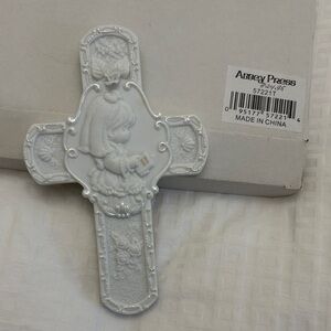 Abbey Press White Ceramic Cross